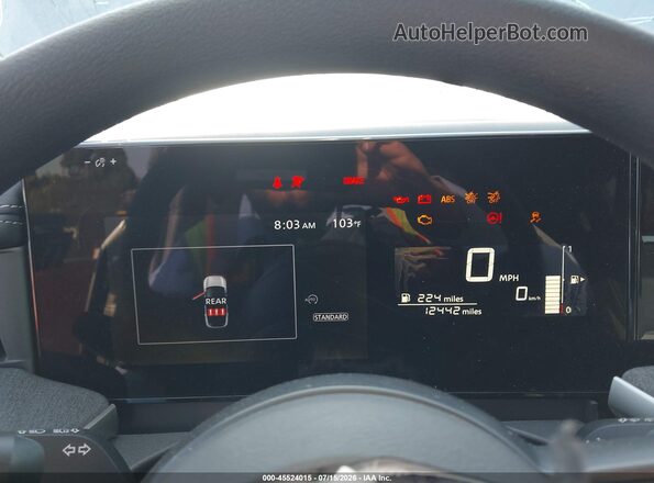3N8AP6CA6SL429385 2025 NISSAN KICKS Gray უკანა სავარძლების ხედი