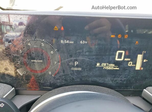 3N8AP6CA7SL308915 2025 NISSAN KICKS Silver Instrument cluster view