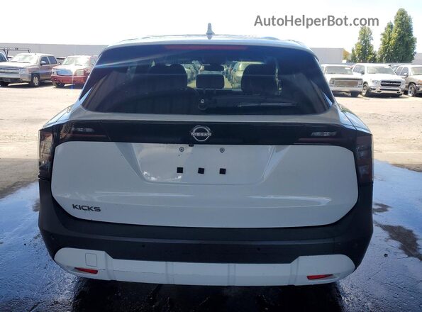 3N8AP6CA7SL388412 2025 NISSAN KICKS Белый Вид сзади