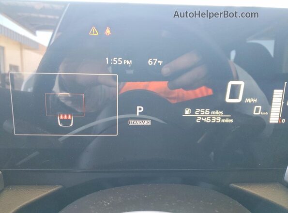 3N8AP6CA7SL388412 2025 NISSAN KICKS Белый Вид щитка приборов