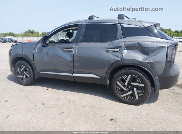 3N8AP6CA8SL370209 2025 NISSAN KICKS Gray უკანა სალონის ხედი