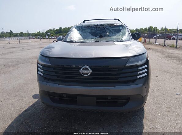 3N8AP6CA8SL370209 2025 NISSAN KICKS Gray წინა პანელის ხედი