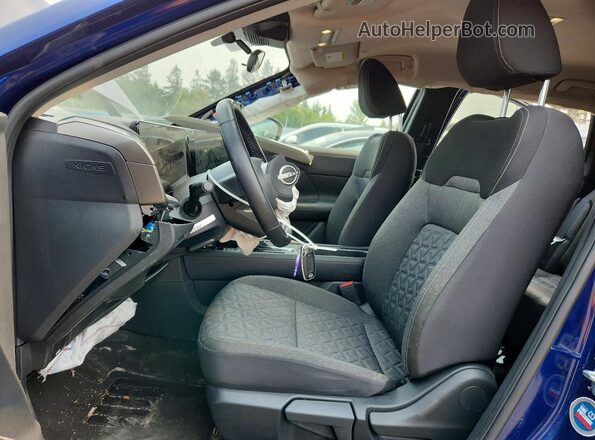 3N8AP6CA9SL361146 2025 NISSAN KICKS Blue Front interior view
