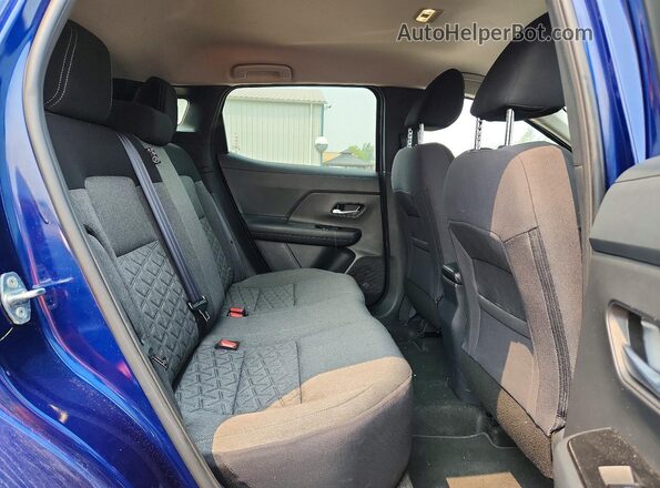 3N8AP6CA9SL361146 2025 NISSAN KICKS Blue Rear interior view