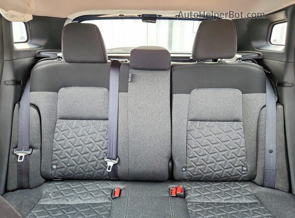 3N8AP6CA9SL361146 2025 NISSAN KICKS Blue Rear seats view