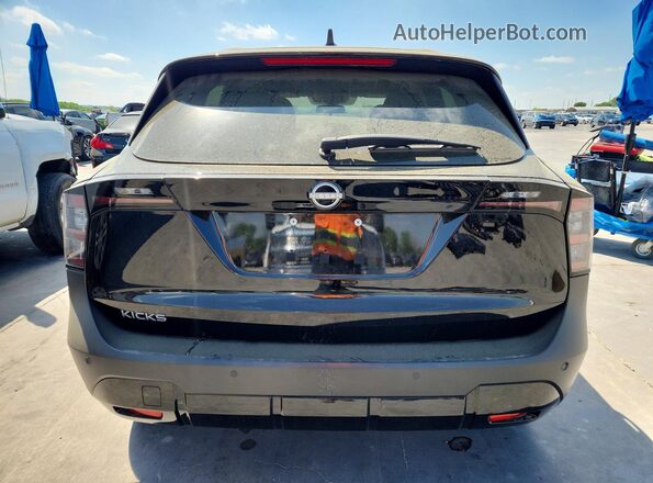 3N8AP6CAXSL355355 2025 NISSAN KICKS Black Rear view