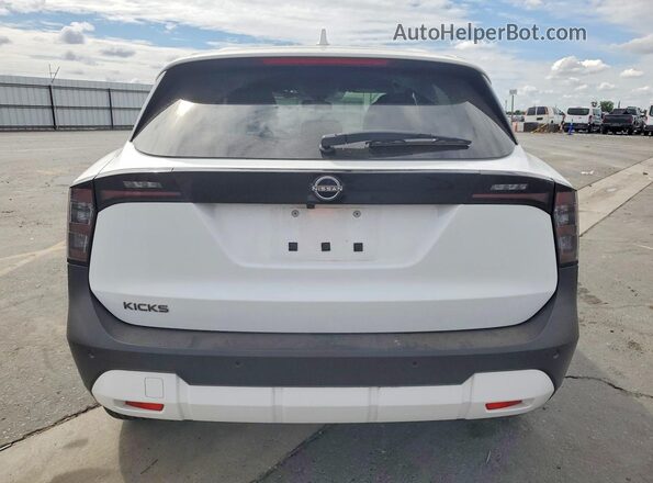 3N8AP6CAXSL426957 2025 NISSAN KICKS White Widok z tyłu