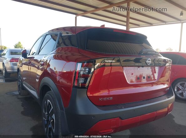 3N8AP6CB1SL344768 2025 NISSAN KICKS Red Rear left