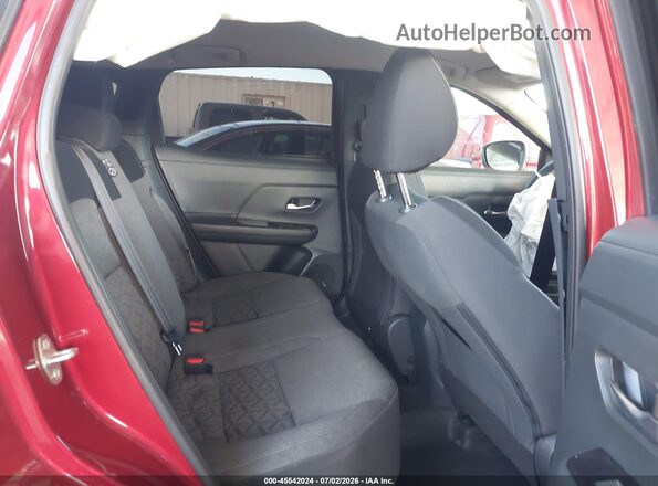 3N8AP6CB1SL344768 2025 NISSAN KICKS Red VIN sticker view
