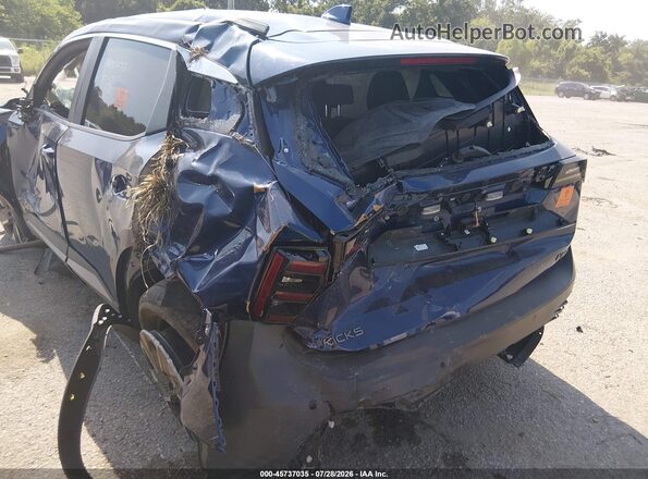 3N8AP6CB1SL429867 2025 NISSAN KICKS Blue Դիմացի տեսք