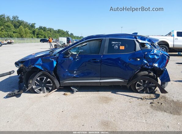 3N8AP6CB1SL429867 2025 NISSAN KICKS Blue Սալոնի 360 աստիճան տեսք