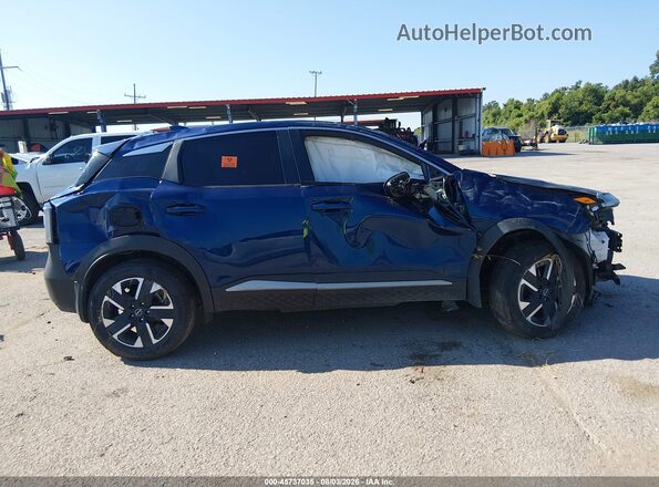 3N8AP6CB1SL429867 2025 NISSAN KICKS Blue Սալոնի հետևի տեսք