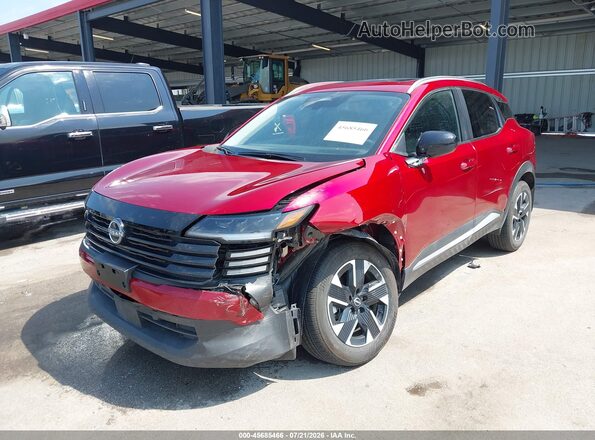 3N8AP6CB1TL324151 2026 NISSAN KICKS Красный Вид спереди