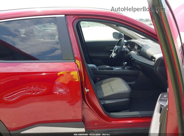 3N8AP6CB1TL324151 2026 NISSAN KICKS Красный Вид салона спереди