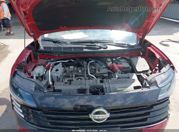 3N8AP6CB1TL324151 2026 NISSAN KICKS Красный Вид сзади