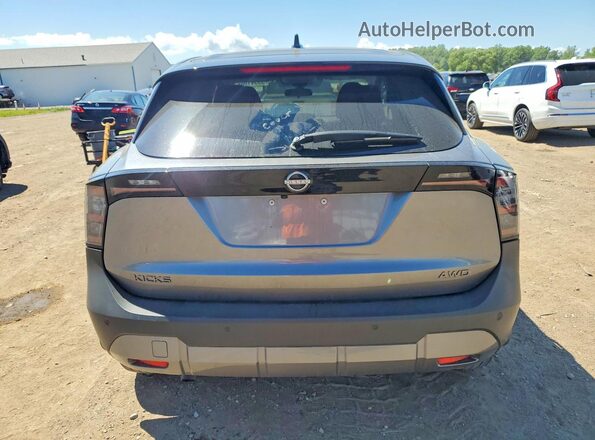 3N8AP6CB2SL315764 2025 NISSAN KICKS Charcoal უკანა ხედი