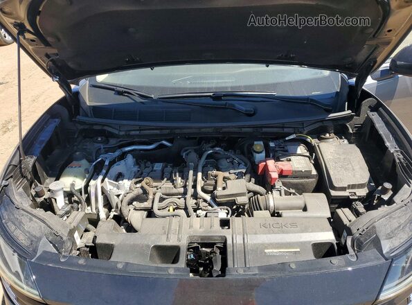 3N8AP6CB2SL315764 2025 NISSAN KICKS Charcoal ძრავის განყოფილების ხედი