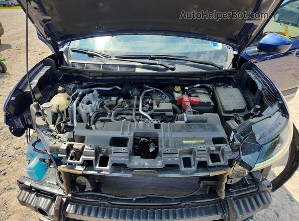 3N8AP6CB4SL382415 2025 NISSAN KICKS Синий Вид подкапотного пространства