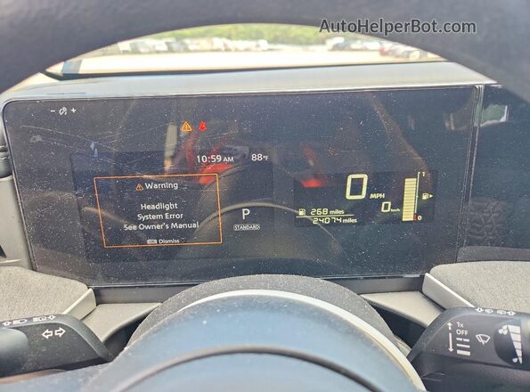 3N8AP6CB4SL382415 2025 NISSAN KICKS Синий Вид щитка приборов