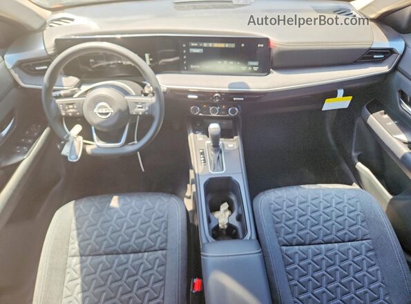 3N8AP6CB4SL441320 2025 NISSAN KICKS Black Dashboard view