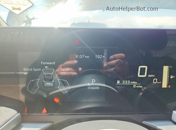 3N8AP6CB4SL441320 2025 NISSAN KICKS Black Instrument cluster view