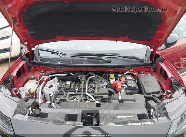 3N8AP6CB5TL352552 2026 NISSAN KICKS Red Widok z tyłu