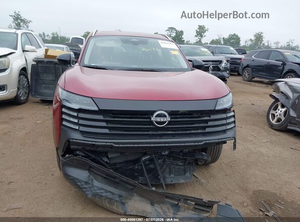 3N8AP6CB5TL352552 2026 NISSAN KICKS Red Widok wnętrza z tyłu