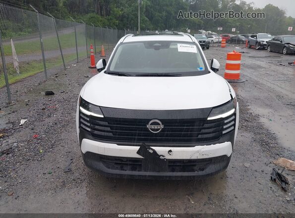 3N8AP6CB6SL436586 2025 NISSAN KICKS White Instrument cluster view