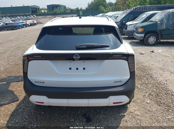 3N8AP6CB6TL335209 2026 NISSAN KICKS White 
