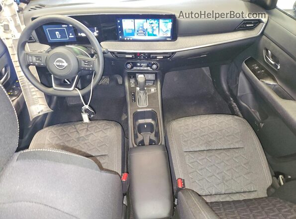 3N8AP6CB6TL386032 2026 NISSAN KICKS Black Dashboard view