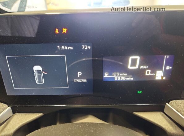 3N8AP6CB6TL386032 2026 NISSAN KICKS Black Instrument cluster view
