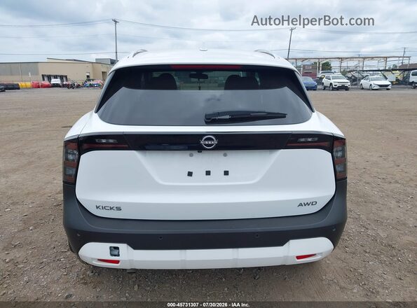 3N8AP6CB7SL440100 2025 NISSAN KICKS White 