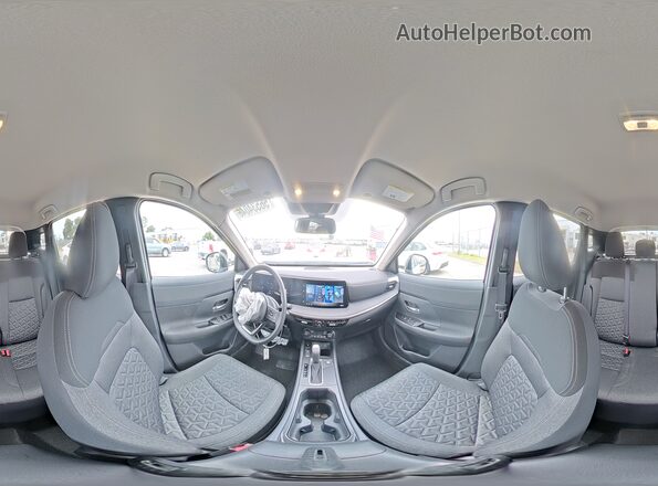 3N8AP6CB7TL315681 2026 NISSAN KICKS White 360 interior view