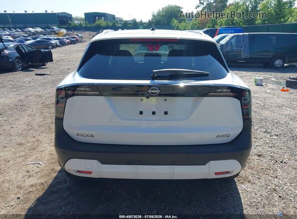 3N8AP6CB8TL322817 2026 NISSAN KICKS White 