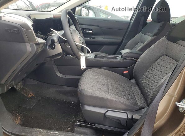 3N8AP6CB9SL329144 2025 NISSAN KICKS Tan წინა სალონის ხედი