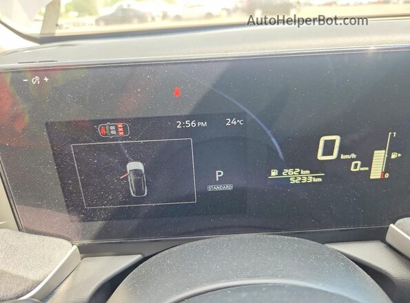 3N8AP6CBXTL302617 2026 NISSAN KICKS Серый Вид щитка приборов