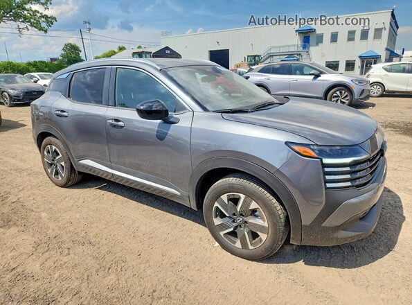 3N8AP6CBXTL302617 2026 NISSAN KICKS Серый Передняя правая четверть