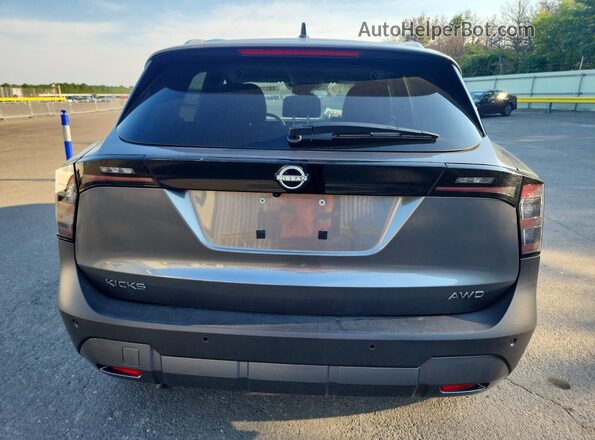 3N8AP6CBXTL376474 2026 NISSAN KICKS Gray Rear view