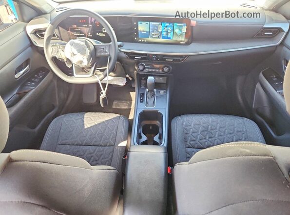 3N8AP6CE0TL321218 2026 NISSAN KICKS White Dashboard view