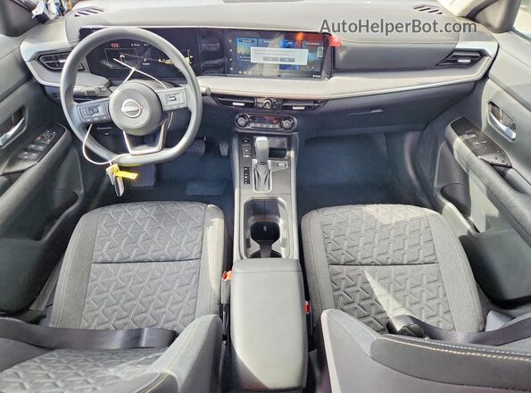 3N8AP6CE1TL341526 2026 NISSAN KICKS White Առջևի վահանակի տեսք