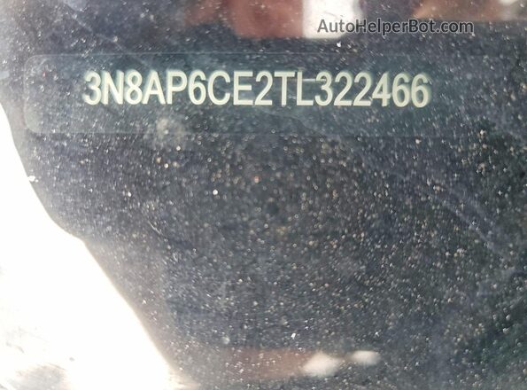 3N8AP6CE2TL322466 2026 NISSAN KICKS Gray VIN კოდის სტიკერის ხედი