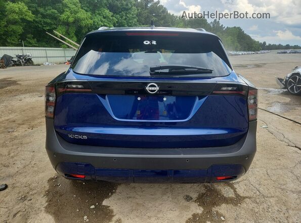 3N8AP6CE3TL372731 2026 NISSAN KICKS Blue Widok z tyłu