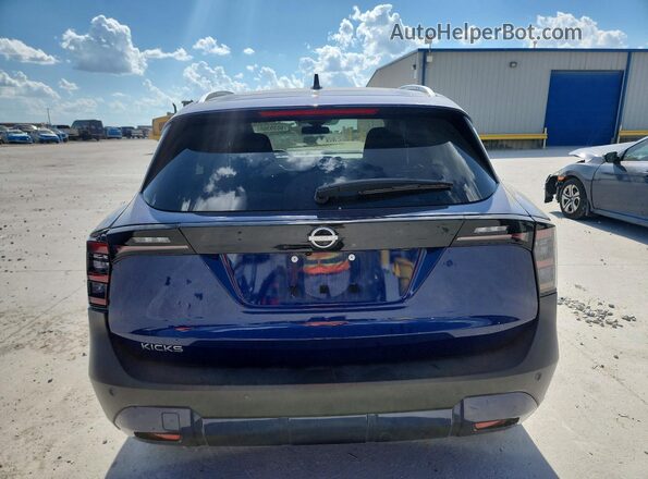 3N8AP6CE5TL322722 2026 NISSAN KICKS Blue უკანა ხედი