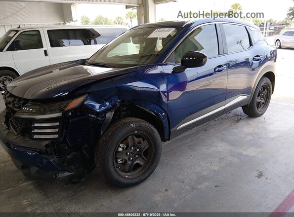 3N8AP6CE7TL301838 2026 NISSAN KICKS Blue Передня ліва чверть
