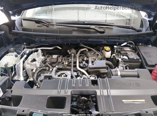 3N8AP6CE7TL301838 2026 NISSAN KICKS Blue Вид ззаду