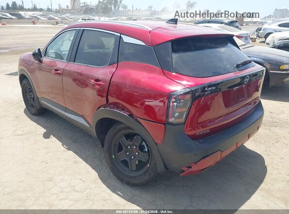 3N8AP6CE9TL342150 2026 NISSAN KICKS Red Հետևի ձախ