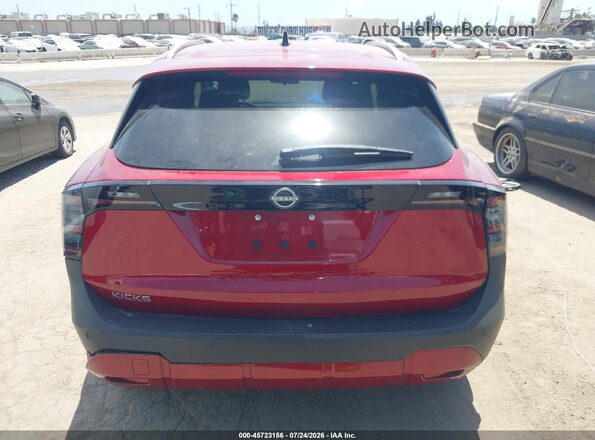 3N8AP6CE9TL342150 2026 NISSAN KICKS Red 