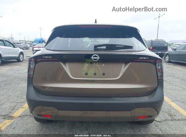 3N8AP6CEXTL336695 2026 NISSAN KICKS Brown 