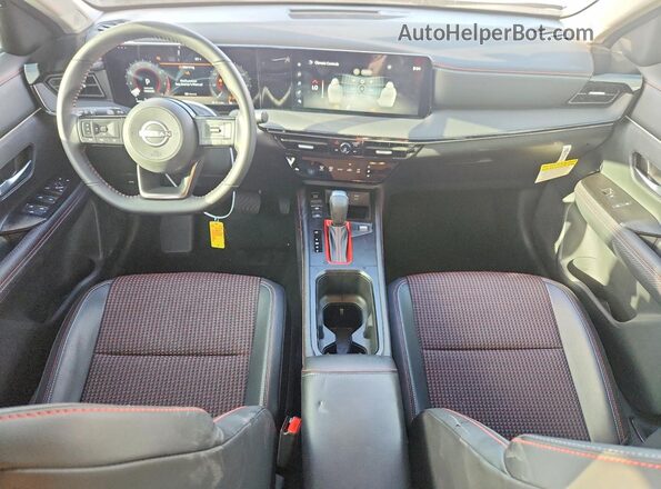 3N8AP6DA1SL391286 2025 NISSAN KICKS Gray Dashboard view