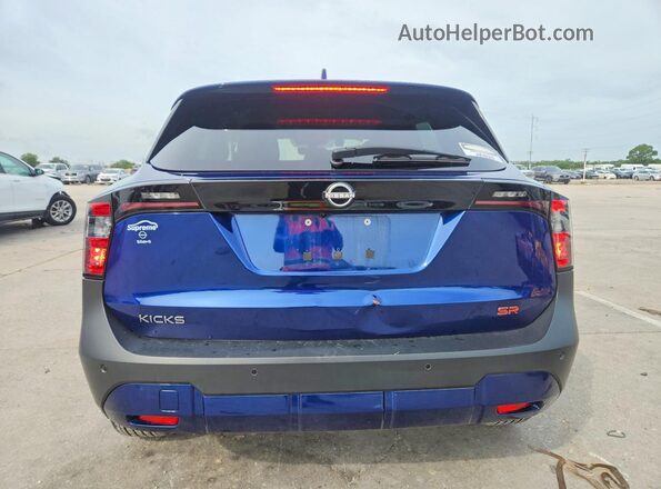 3N8AP6DA2SL340329 2025 NISSAN KICKS Blue Vista trasera